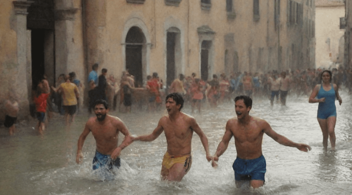 Floods in Italy’s Emilia-Romagna Declared ‘New National Waterpark’; Locals Forced to Enjoy Spontaneous Slip ‘n’ Slide Adventures